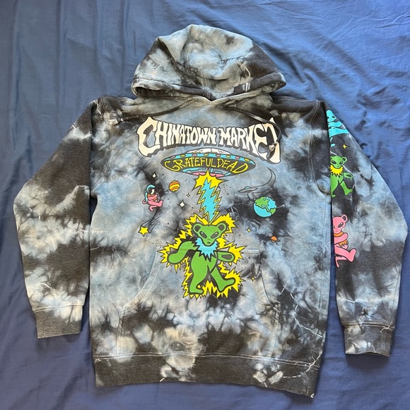 Chinatown Market Grateful Dead Tie-Dye Hoodie - Picture 1 of 5